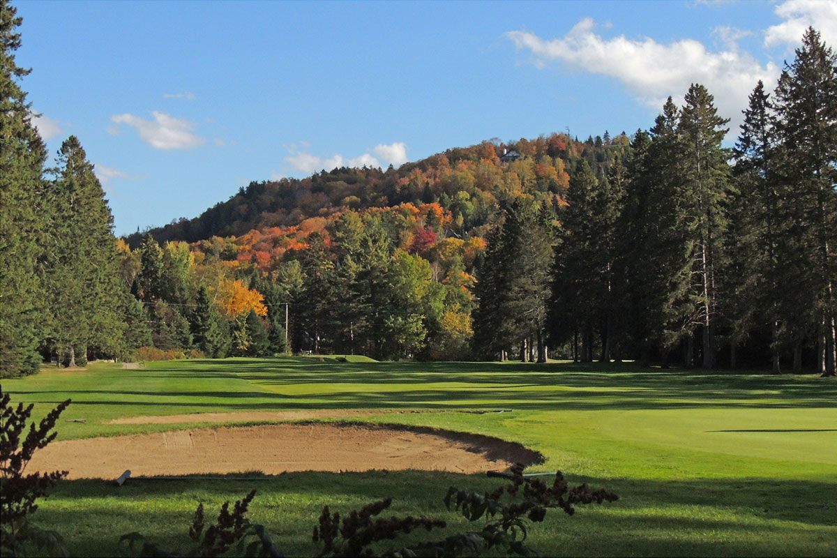 Section du parcours de golf du Club de golf Val‑Morin
